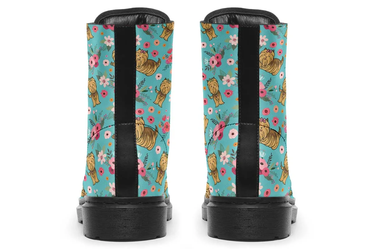 Yorkshire Terrier Flower Boots