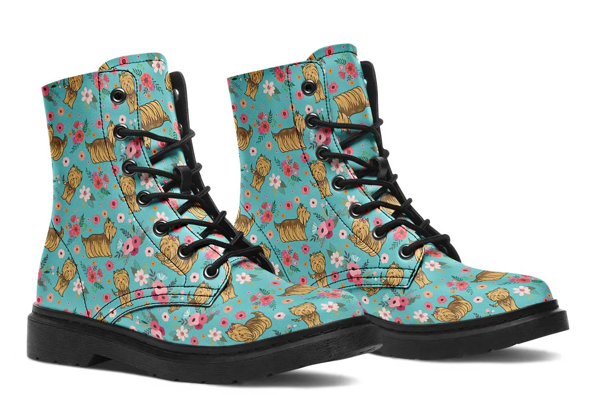 Yorkshire Terrier Flower Boots
