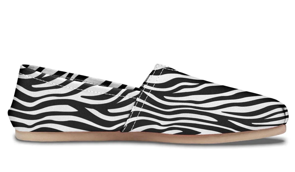 Zebra Print Casual Shoes
