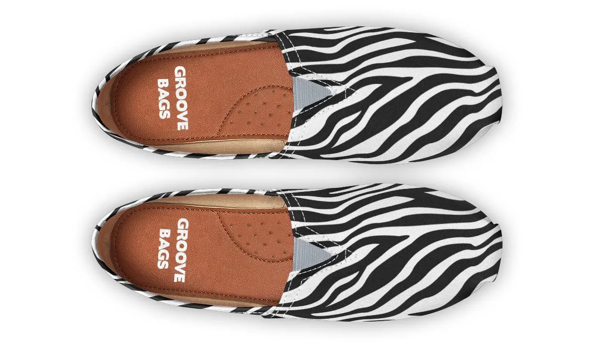 Zebra Print Casual Shoes